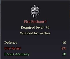 fire enchantment example